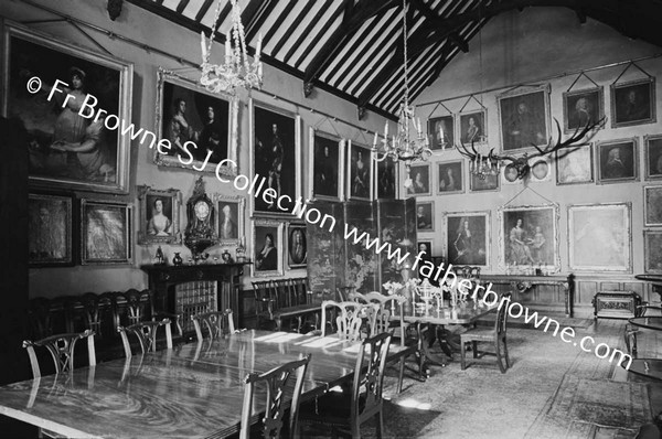 MALAHIDE CASTLE DINING HALL